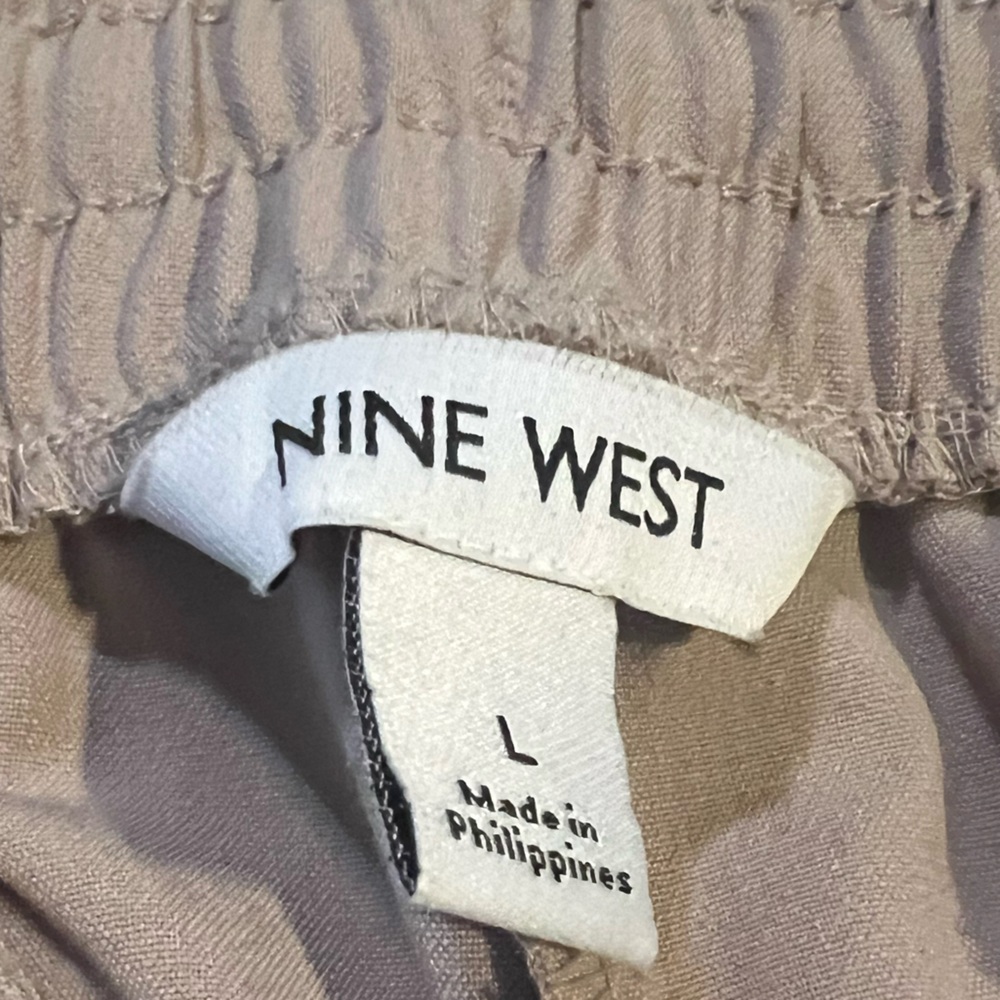 Nine West Tan Ankle & Cropped Pants